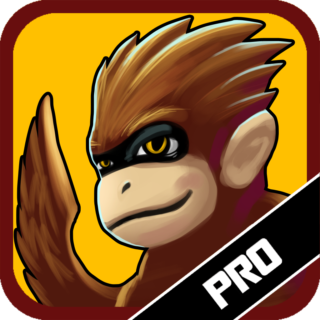 Banana Wars PRO: Crazy Flying Monkey Adventures